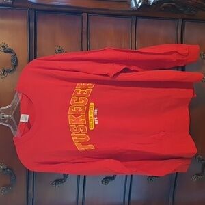 HBCU Tuskeegee Golden Tigers Long Sleeve Tee sz XL
